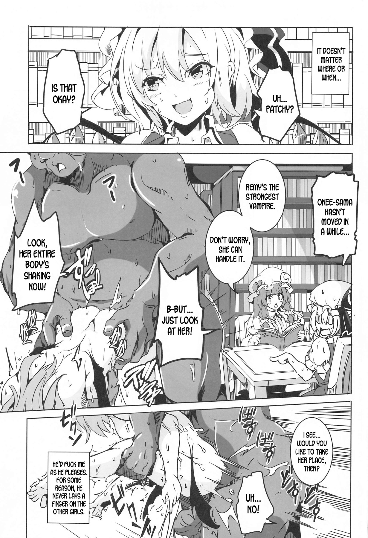 Hentai Manga Comic-Remilia VS Old Man Tanezuke-Read-12